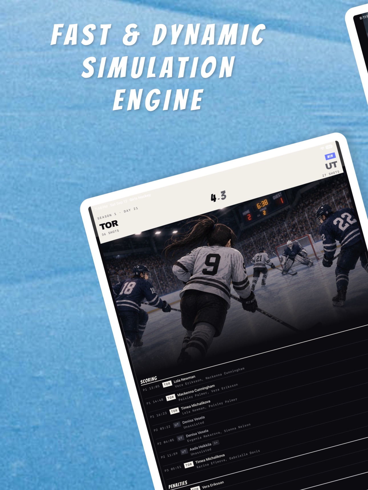 Screenshot 12 of Anime Girls Hockey