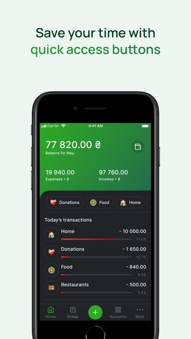Monup - Budget Tracker screenshot 1