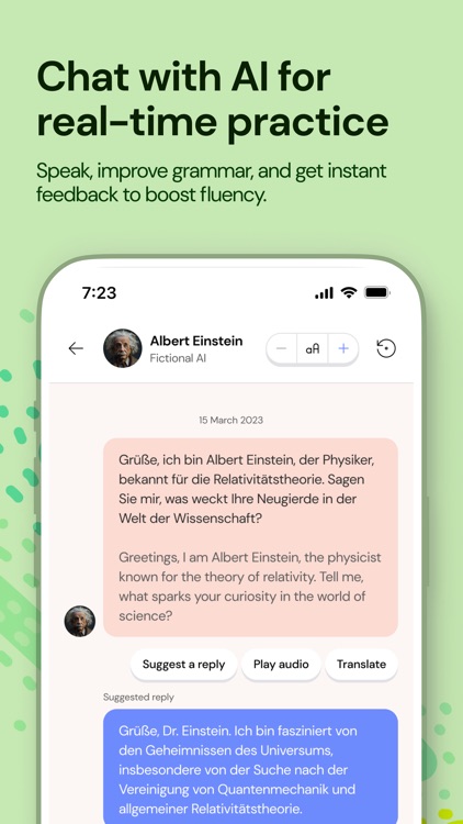 MakesYouFluent AI Language App screenshot-4