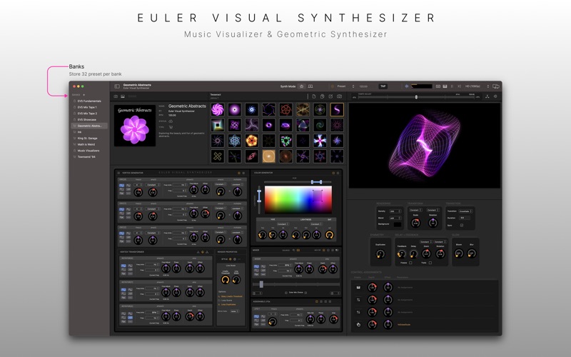 Euler Visual Synthesizer Screenshot