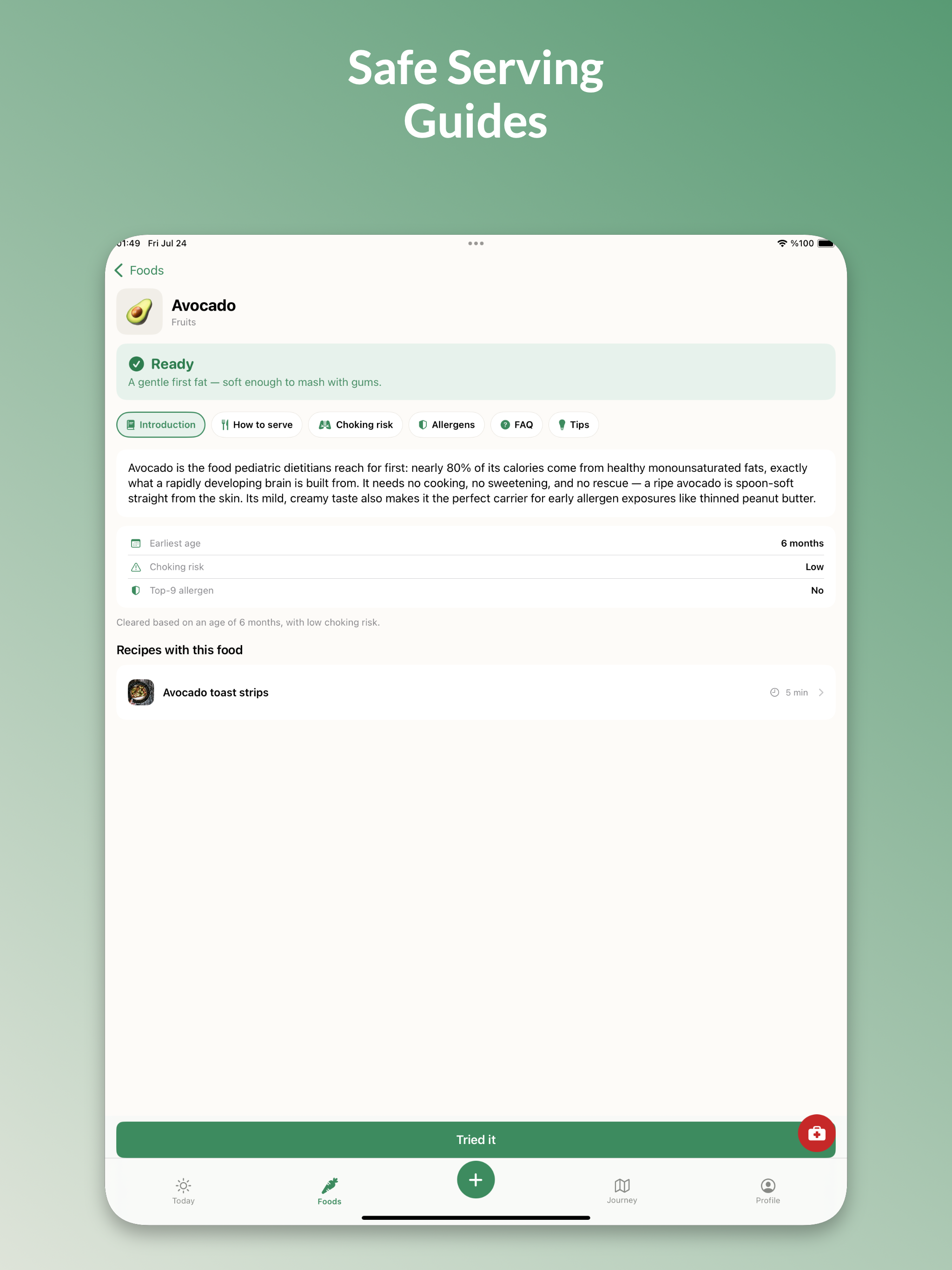Sprout:Baby First Food Tracker screenshot 8