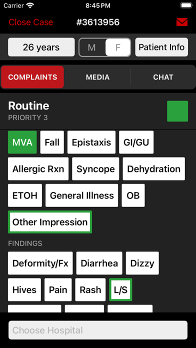 TigerConnect EMS Screenshot