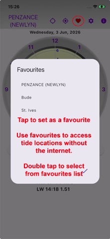 Tide Clock screenshot
