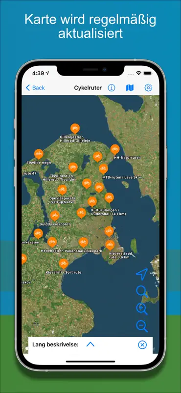 Fahrradrouten in Dänemark screenshot 8 of 10