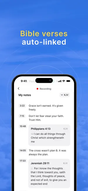 Sermon Keeper: Bible Notes screenshot 3