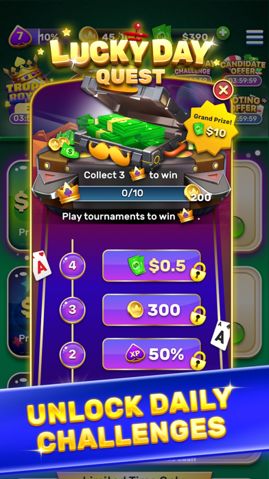 Solitaire Royale - Win Money Screenshot
