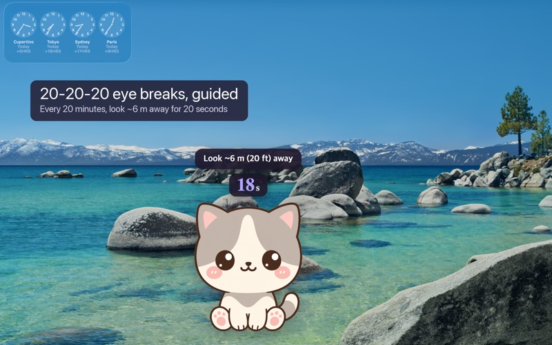 Slow Blink: Eye Strain Breaks screenshot