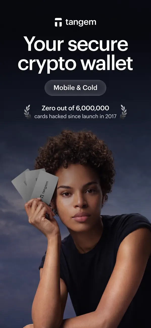 Screenshot #1 pour Tangem - Crypto wallet