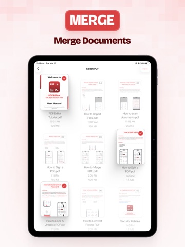 PDF Editor: Fill & Sign PDF iPad screenshot