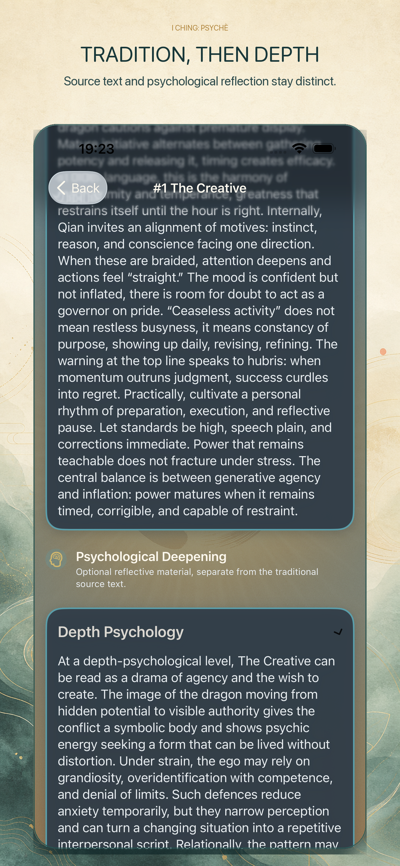 I Ching: Psychè screenshot 5