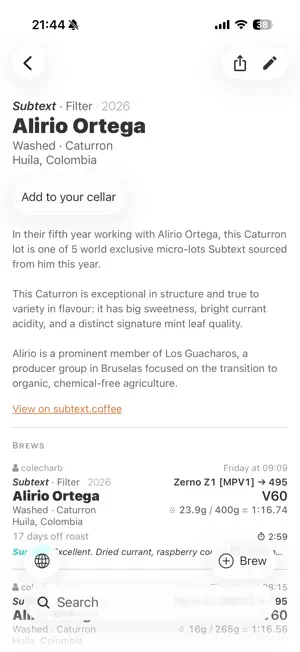 Dial — Shared Coffee Journal screenshot 3