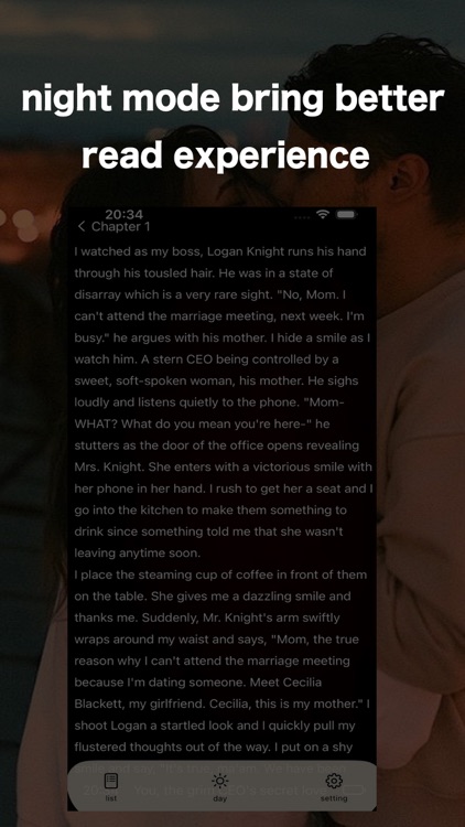 Grim CEO's secret love