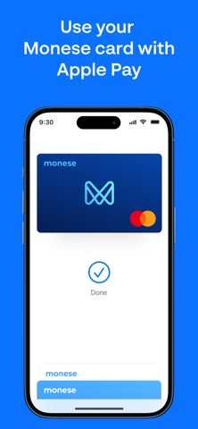 Monese - A banking alternative iPhone screenshot