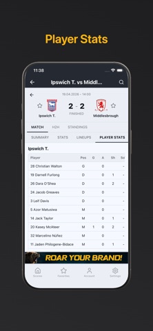Scoreleo screenshot