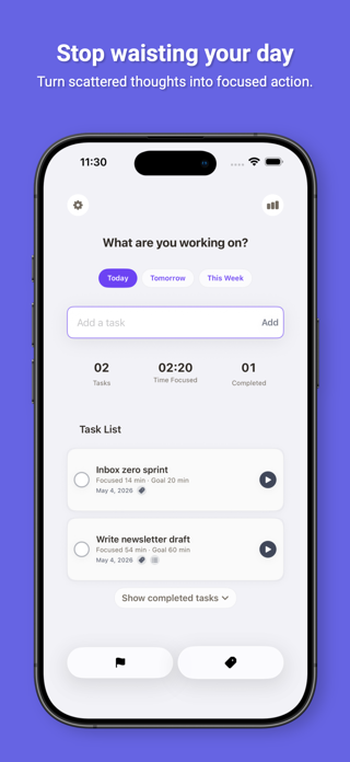 Focus Flo: Focus Timer Screenshot 1 of 4