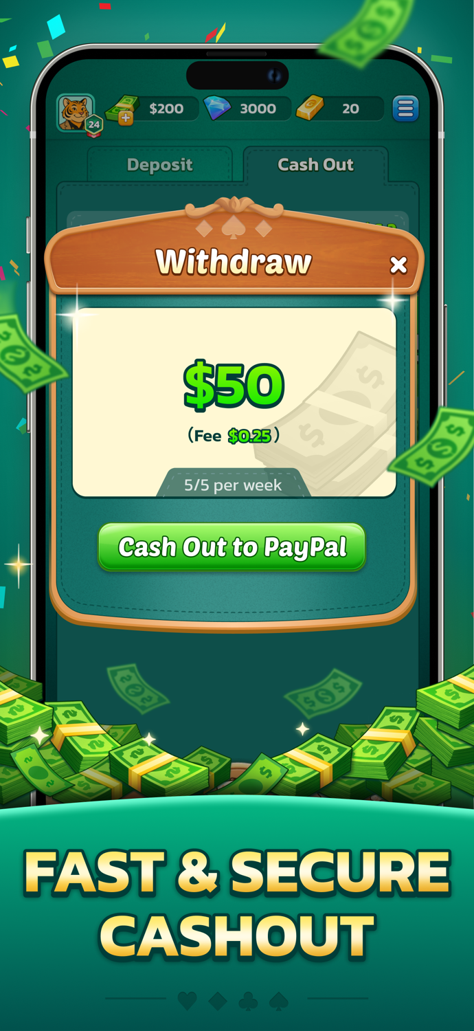 Solitaire Tycoon-Win Cash App