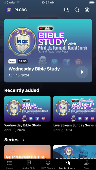 Priest Lake Church Screenshot