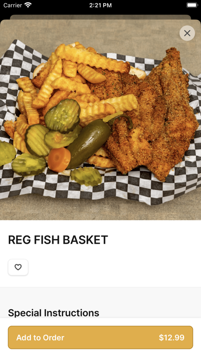 IDA MAE’S iPhone screenshot 3 - Food & Drink app