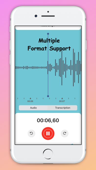 Audio Recorder & Transcribe Screenshot
