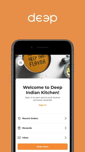 deep indian kitchen screenshot 1