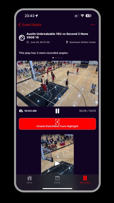 KlutchShots AI Screenshot