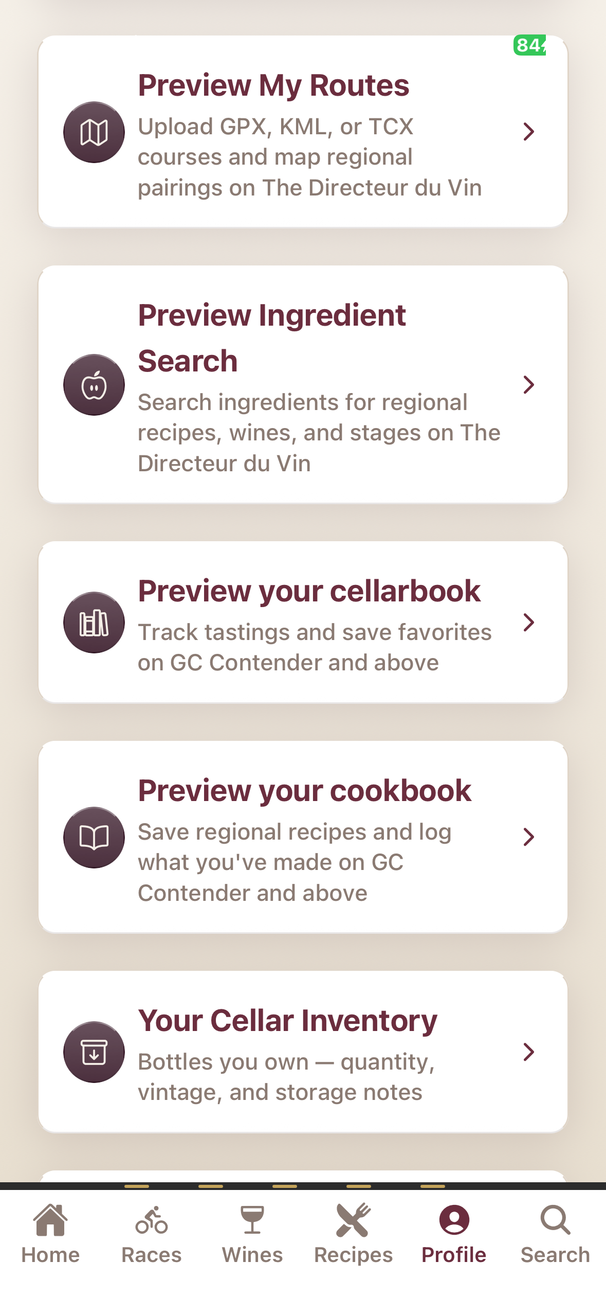 Velo & Vine screenshot 2