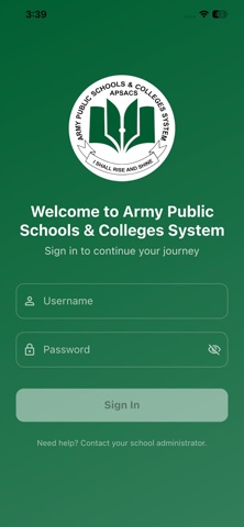 Army Public Schools & Colleges screenshot