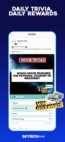 Skyrich Club iPhone screenshot 3