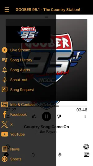 GOOBER 95.1 screenshot 2
