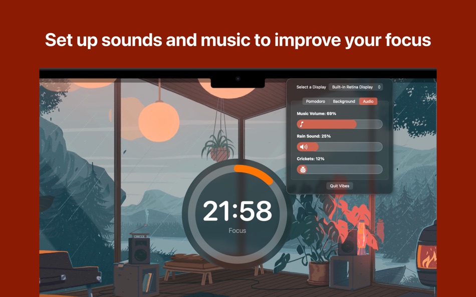 #3. LoVibes (macOS) 由: Bruno Faganello