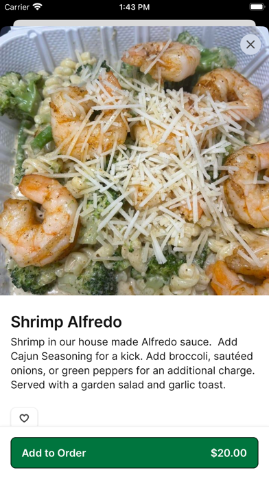 Grille No. 13 To Go iPhone screenshot 4 - Food & Drink app