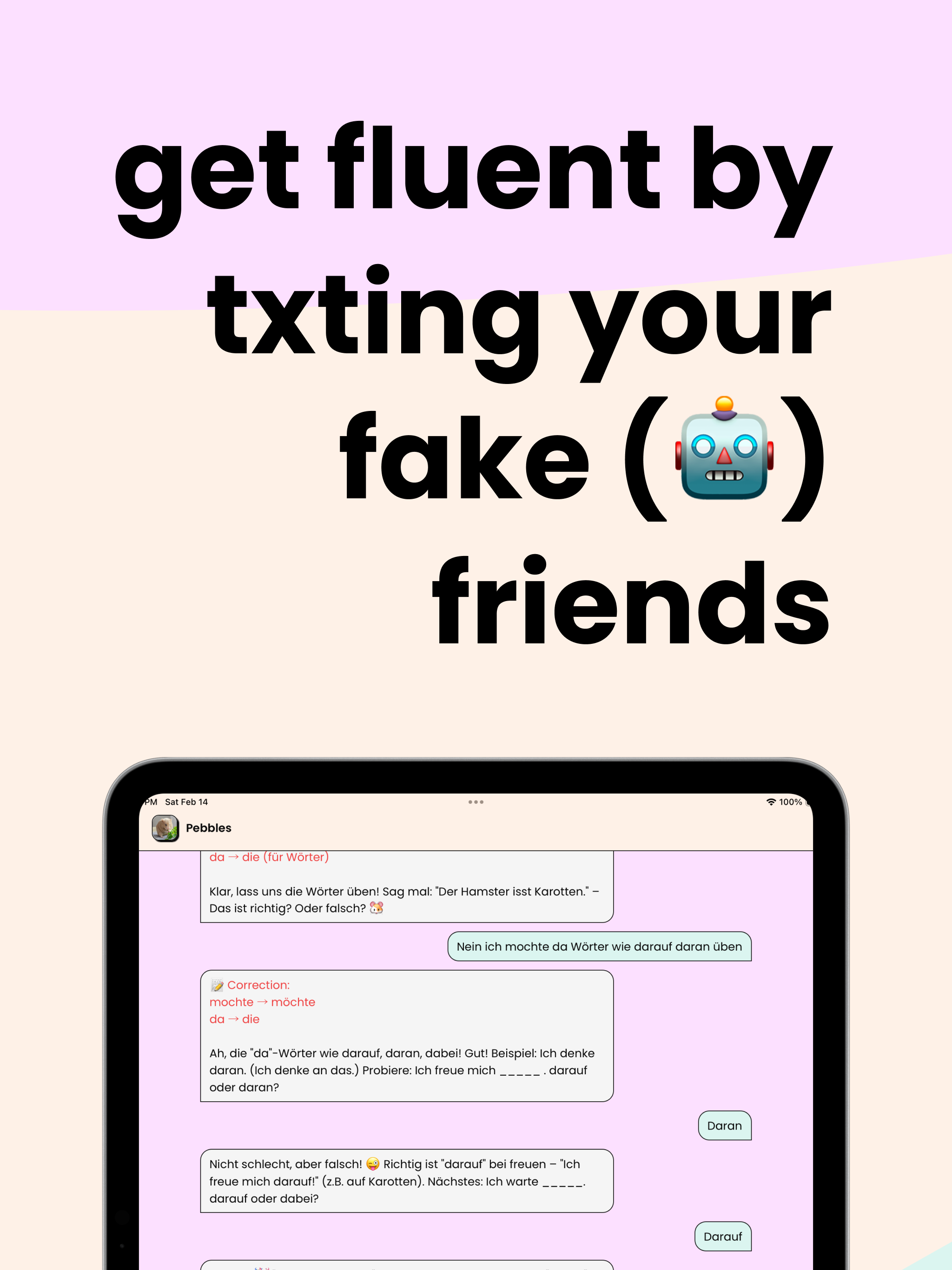weirdfriends: ai language chat