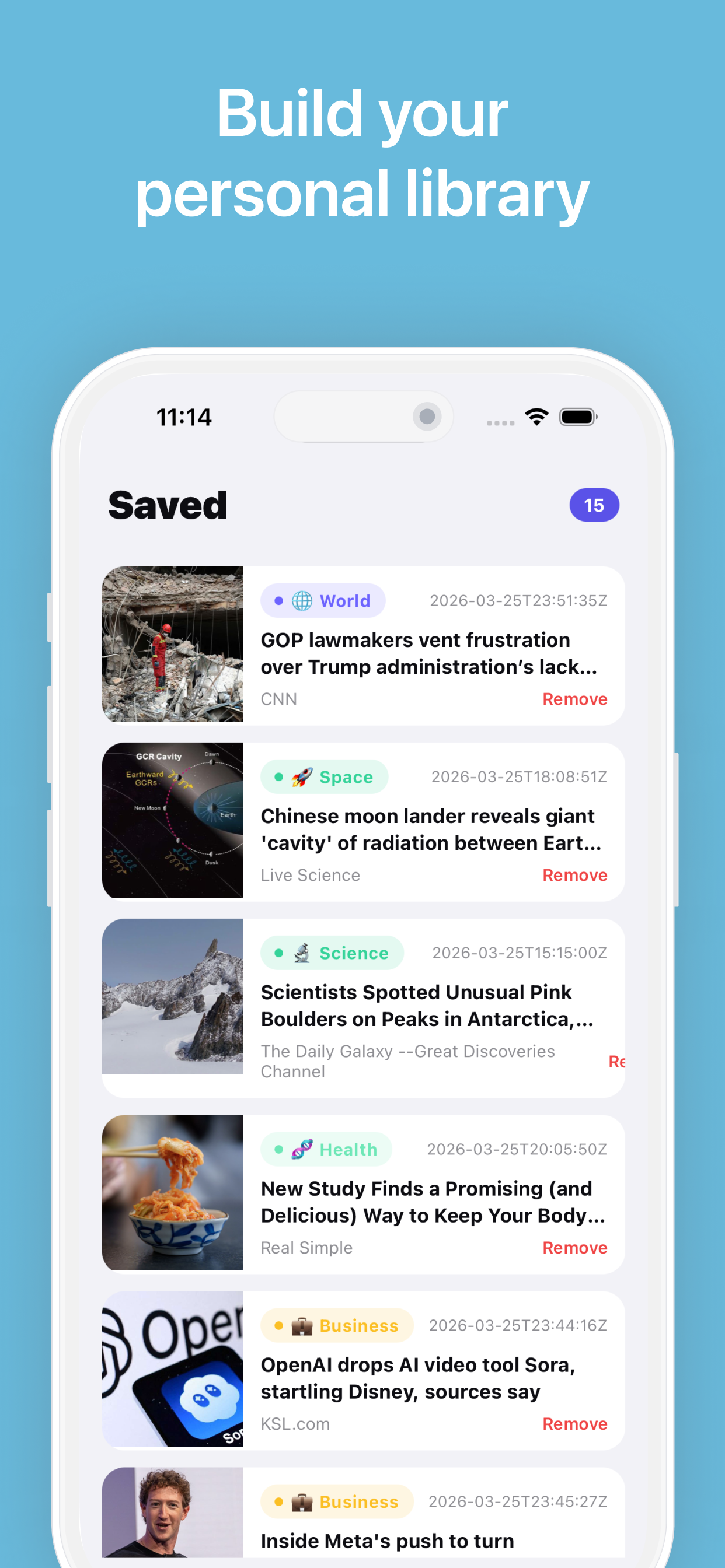 Morning: Daily News Scrolling screenshot 4