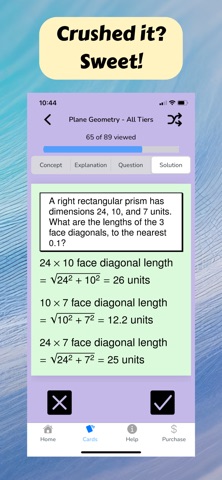 ACT Math Flashcards Screenshot 5 of 5