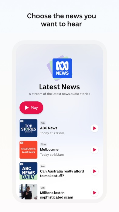 ABC listen: Radio & Podcasts iPhone screenshot 6