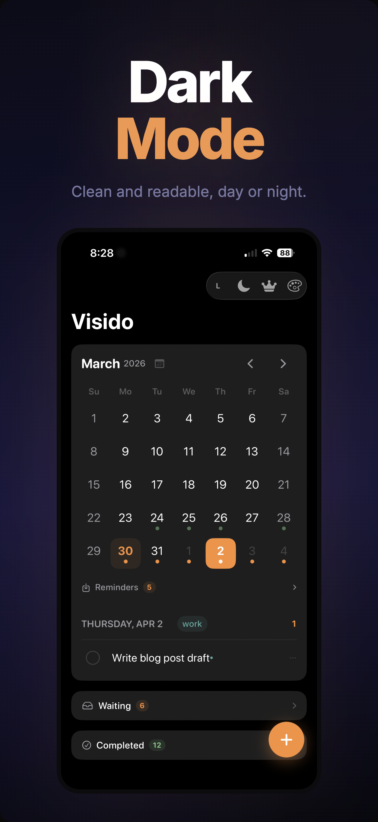 Visido: Floating To-Do List