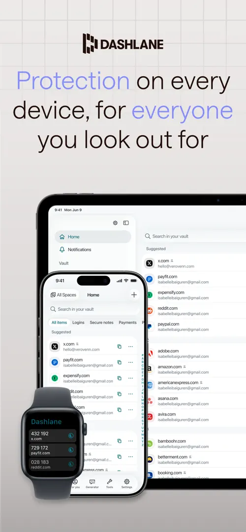 Captura de Dashlane Password Manager 3