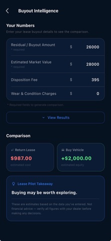 Lease Pilot screenshot