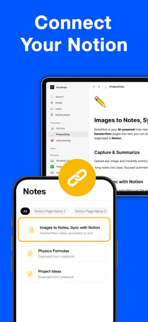 NoteShot: Photo Note to Notion screenshot 1