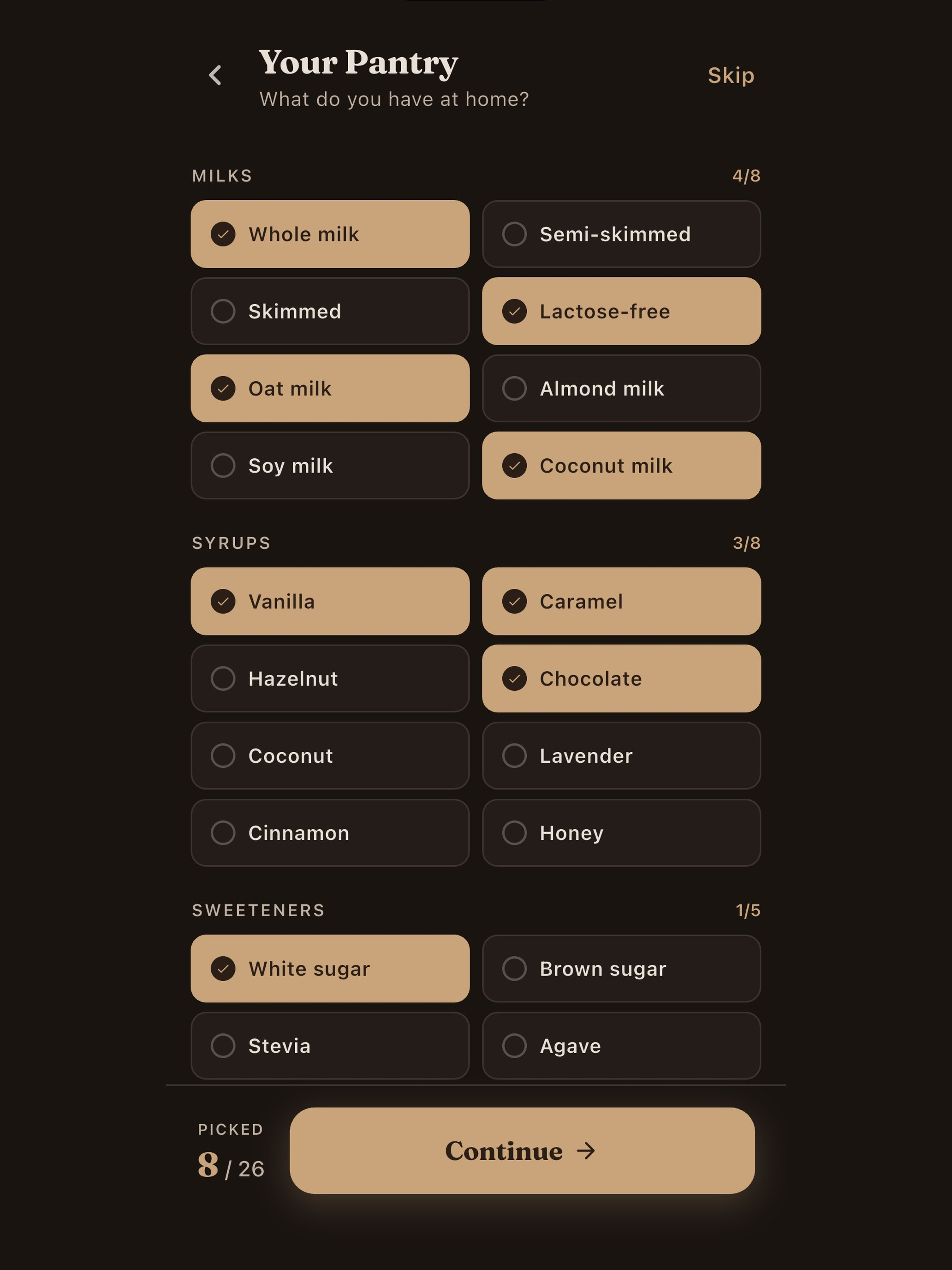 BrewMind - AI Coffee Recipes