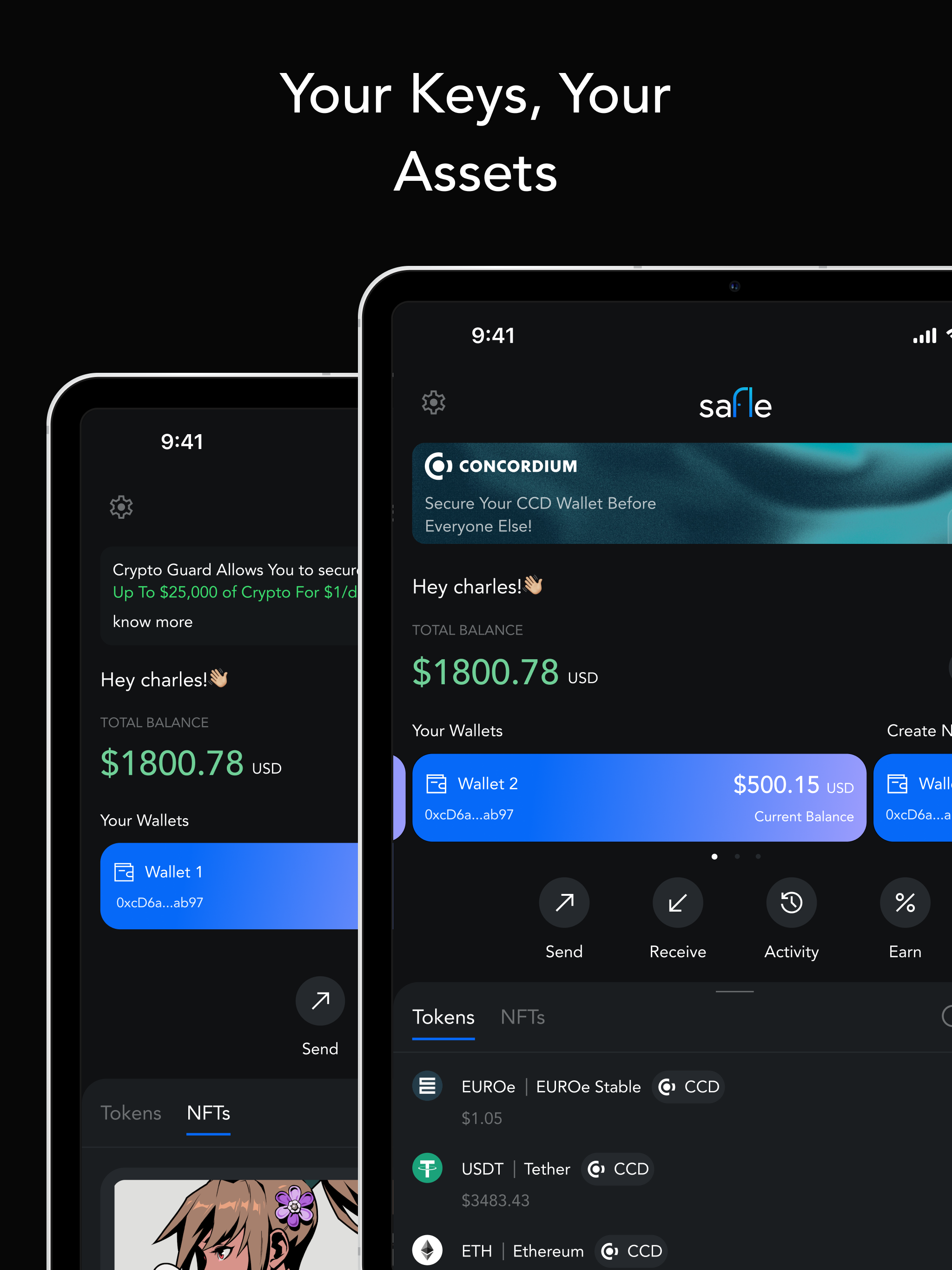 Safle - Web3 Wallet