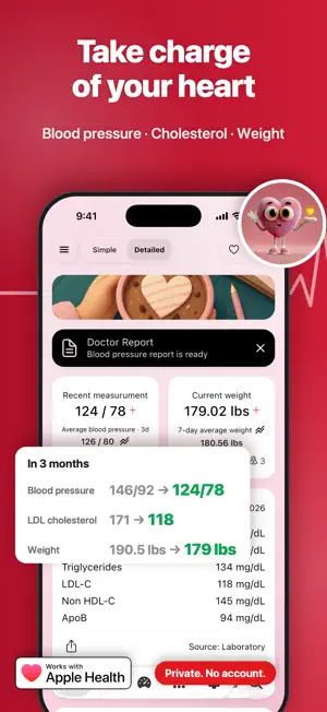 High Blood Pressure: Heartie screenshot 1