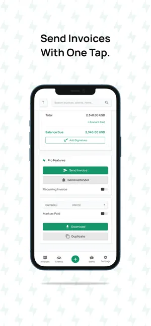 Invoice Generator App screenshot 2