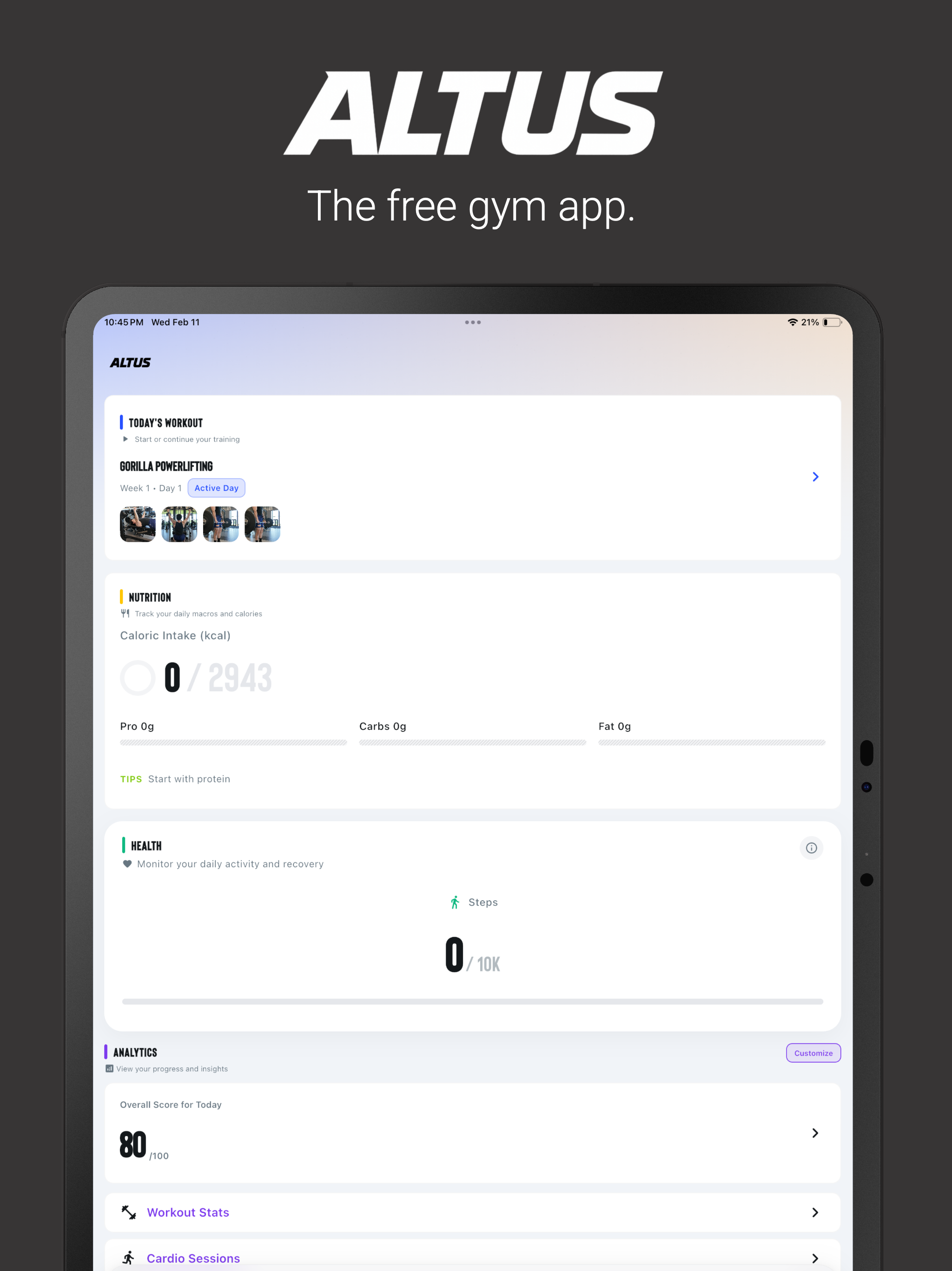 Altus: Health and Fitness