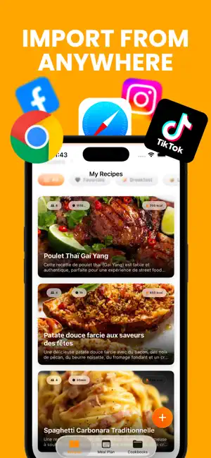 Cooksy: Recipe keeper screenshot 2