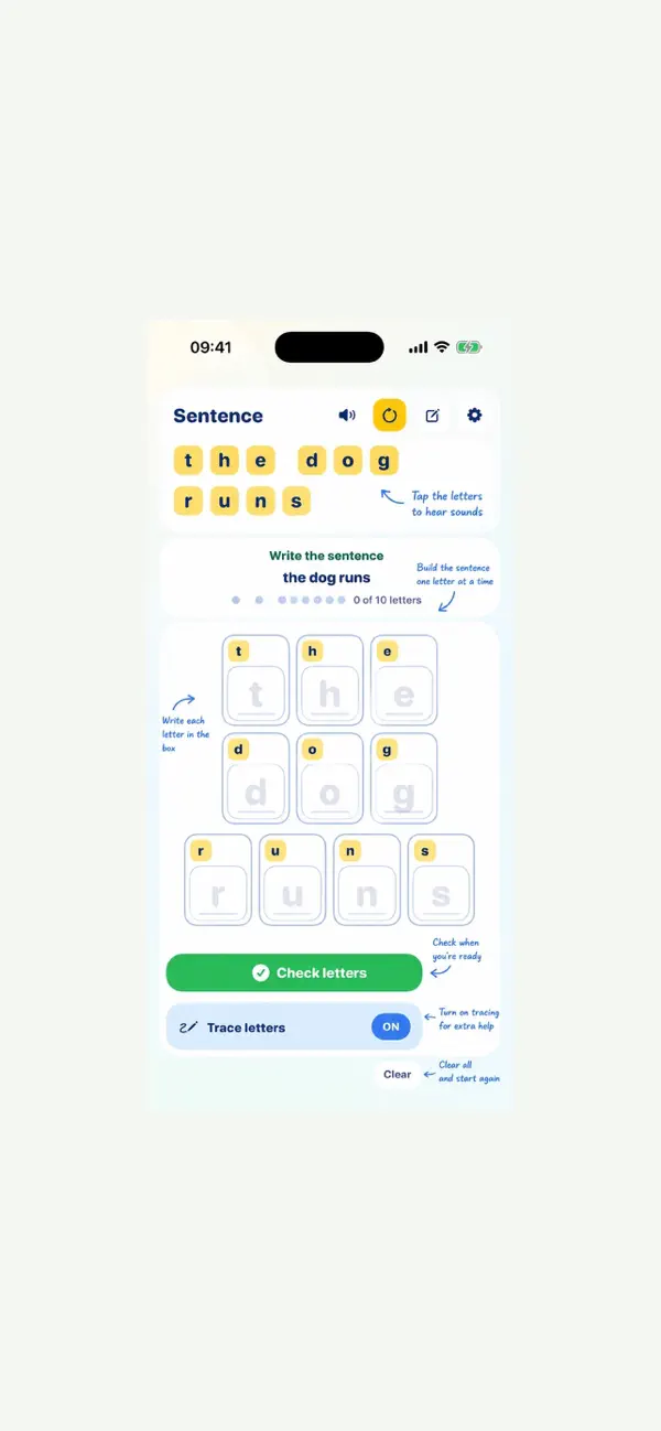 Screenshot #2 pour Let's Build Sentences