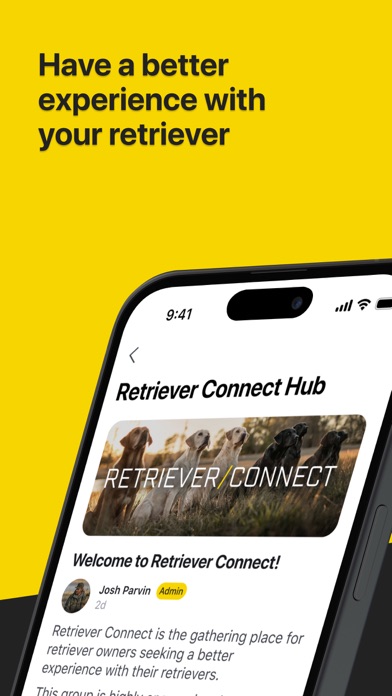 Cornerstone Gundog Academy iPhone screenshot 1 - Education app