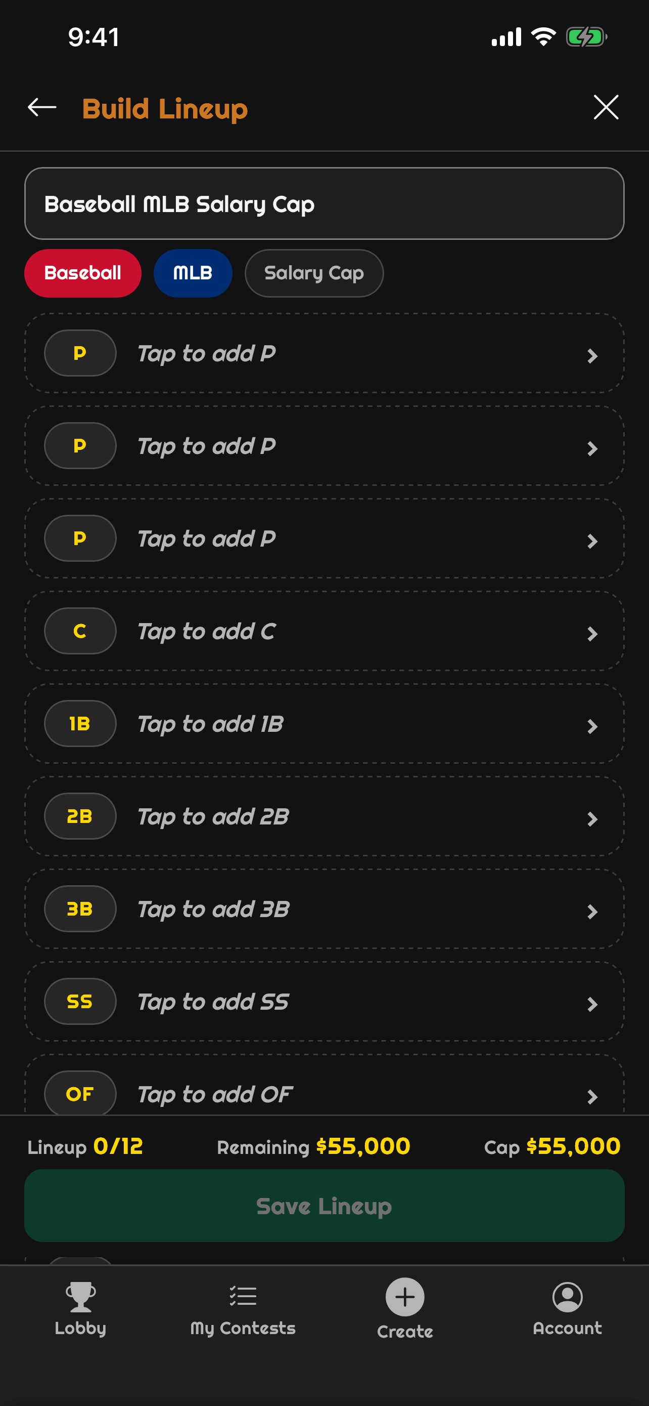 Screenshot 3 of iDraft Daily Fantasy Sports