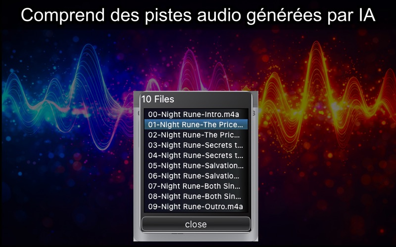 Screenshot #2 pour Simple MP3 Player Lite