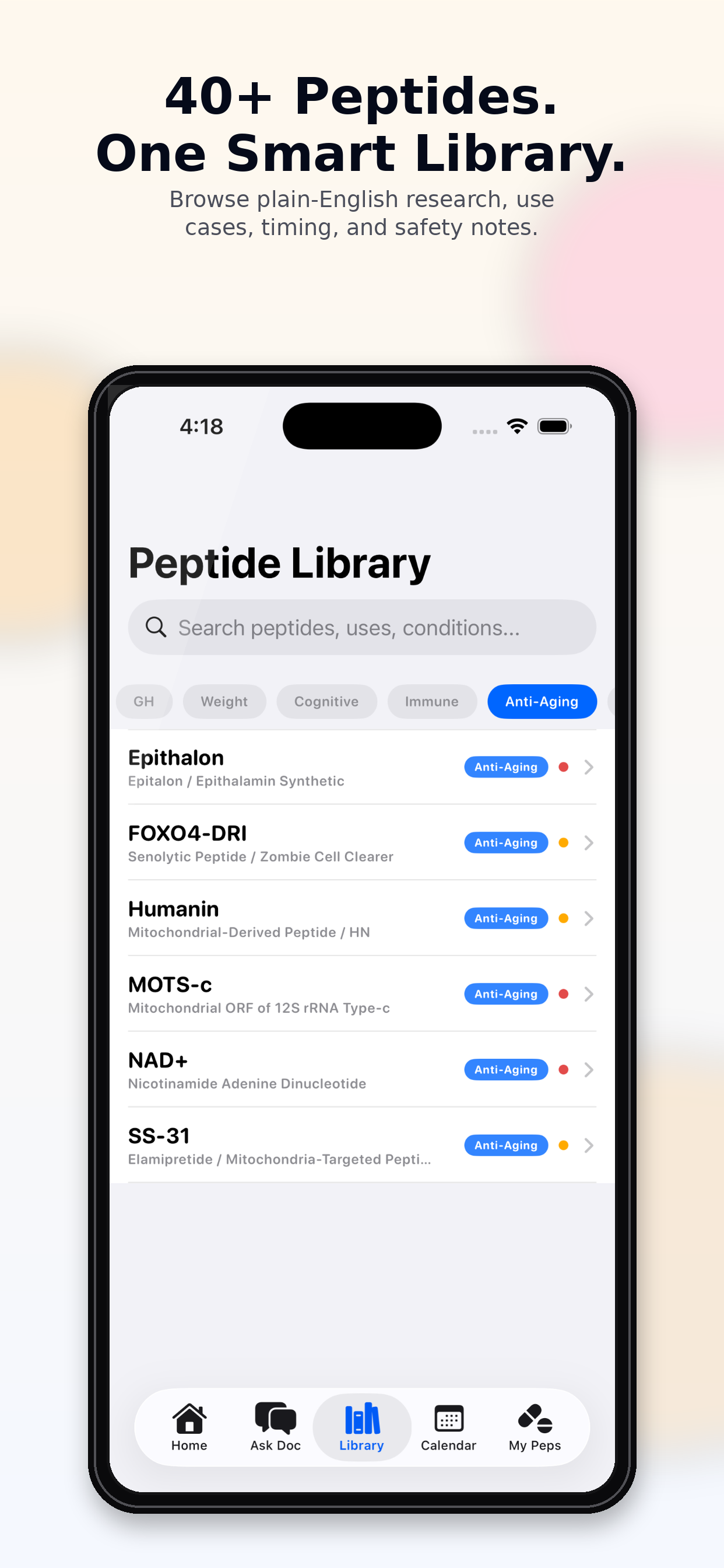 MyPepDoc - Peptide Calculator screenshot 5